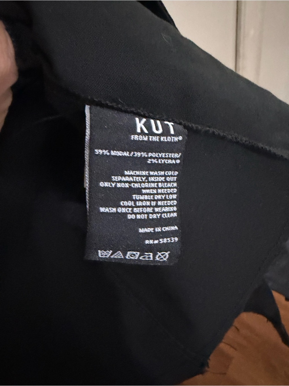 Kut from the Kloth Black Faux Leather Jacket - Picture 7 of 7